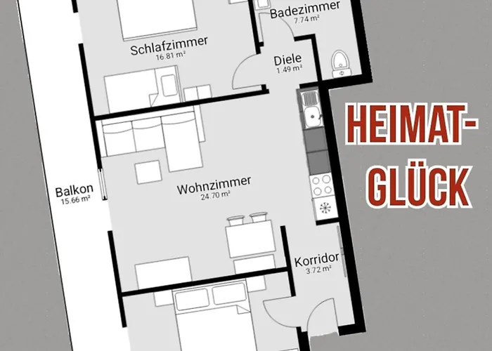 Beim Huber Lejlighed